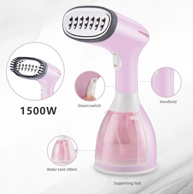 Lisslune | Vertical Garment Steamer 280W Rapid Heat-Up 1500ml Tank – SteamFlow