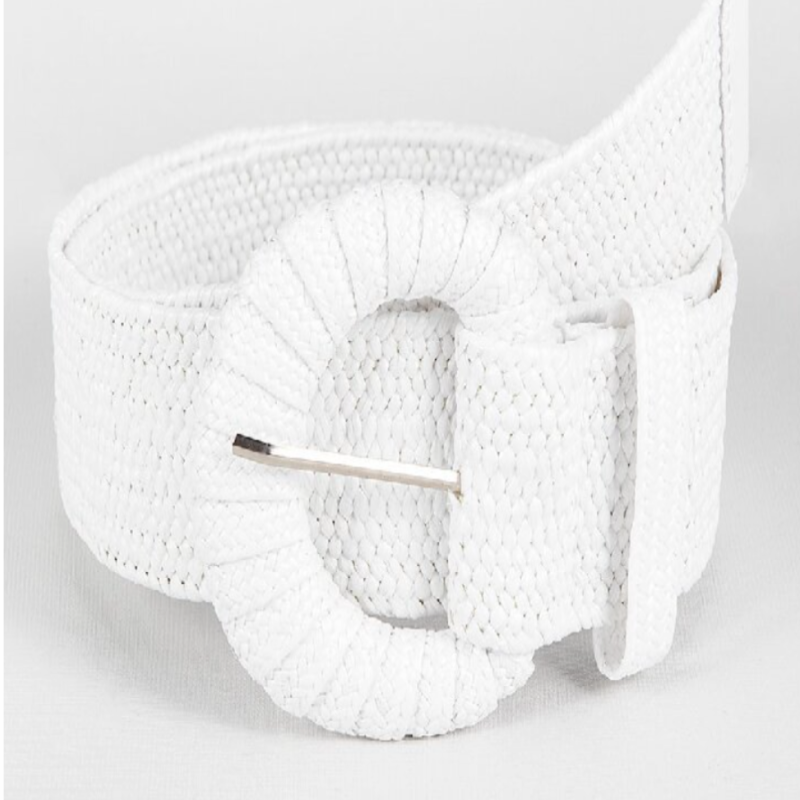 Lisslune | Retro Summer Women’s Belt – Fashionable Braided Wide Waist Belt