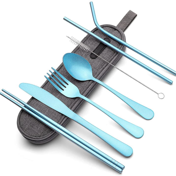 Lisslune | Compact stainless steel cutlery set for on the go