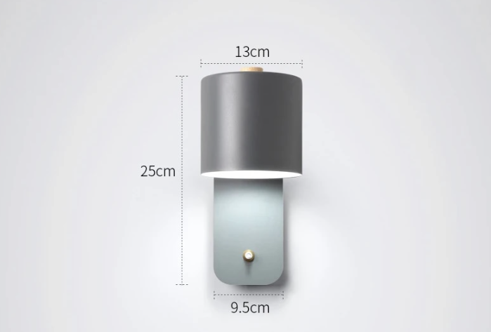 Lisslune | Frendor - Modern LED Wall Lamps with Switch Indoor Home Decor Lighting