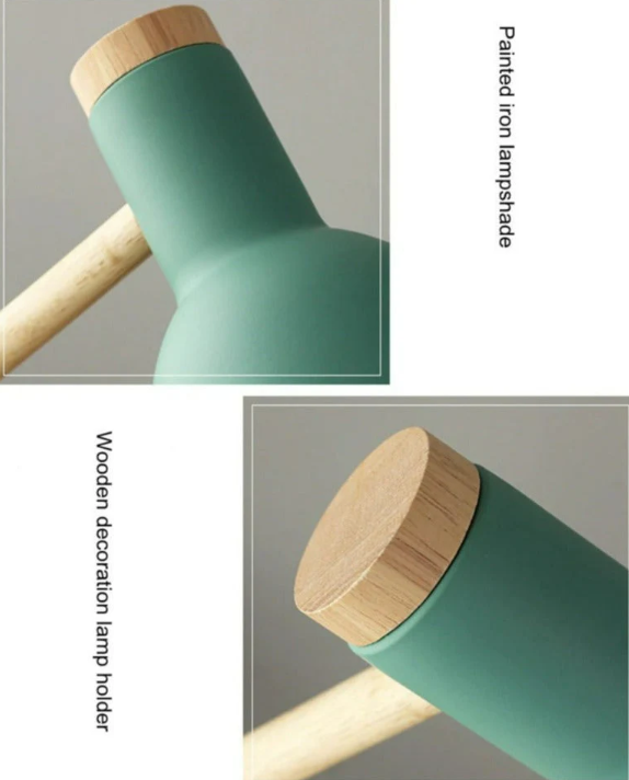 Lisslune | Scandinavian table lamp made of wood