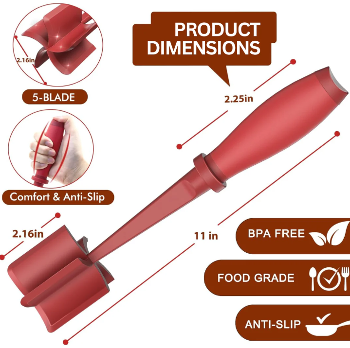 Lisslune | Heat-resistant meat grinder