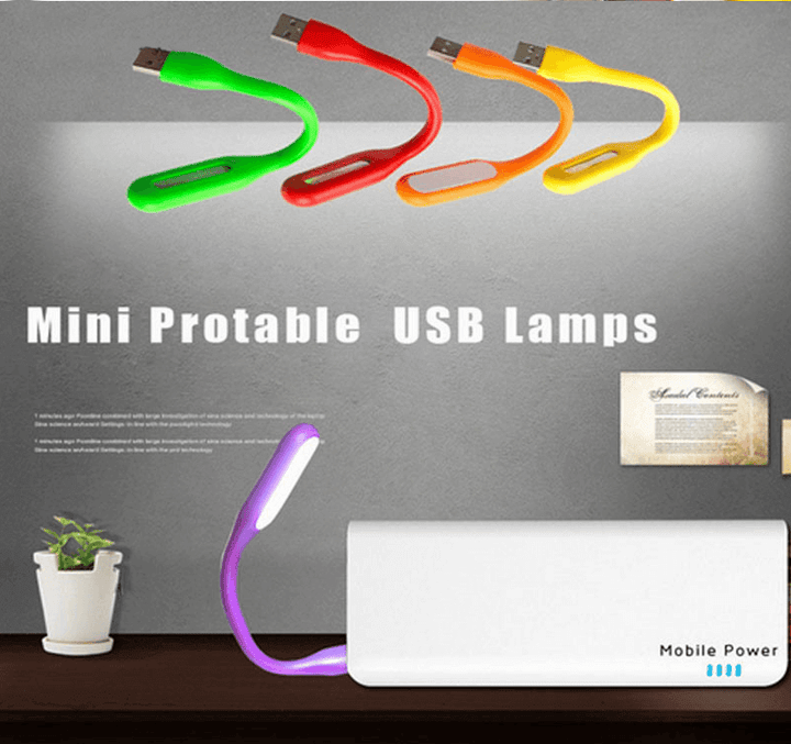Lisslune | 10pcs Flexible USB Led Light