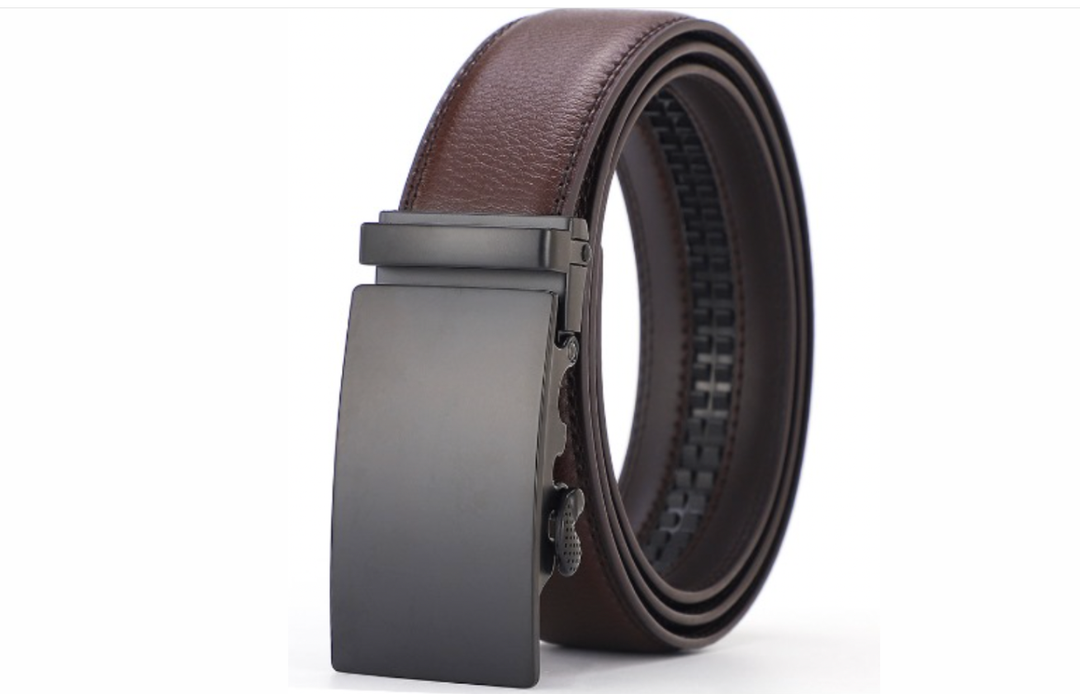 Lisslune | Men’s PU Leather Belt – Automatic Buckle, Premium Luxury
