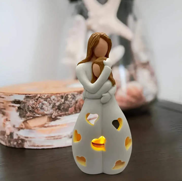 Lisslune | Symbolic Mother-and-Child Candle Holder