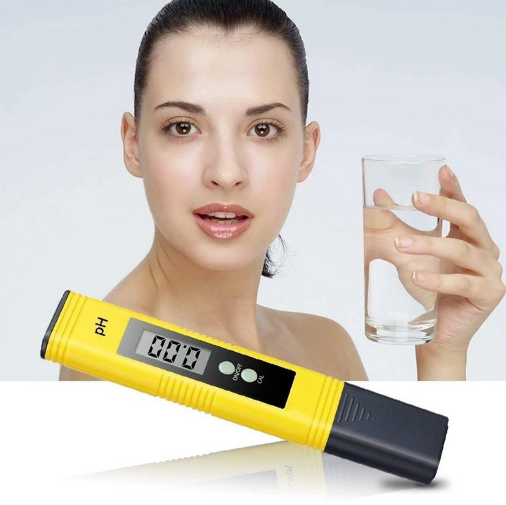 Lisslune | Digital LCD pH Meter Accuracy 0.01 Aquariums Pool pH Tester for Water Wine Urine Auto Calibration