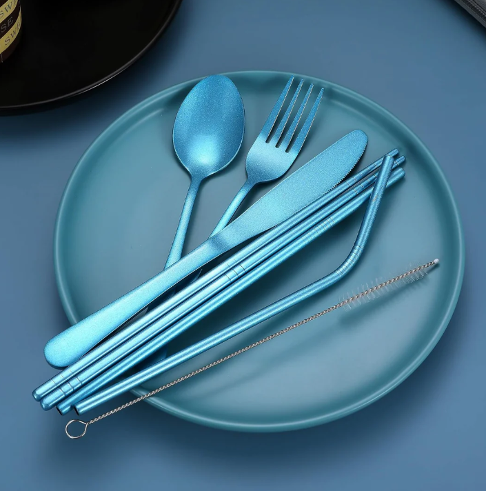 Lisslune | Compact stainless steel cutlery set for on the go