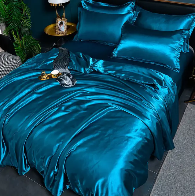 Lisslune | Premium Solid Satin Bedding