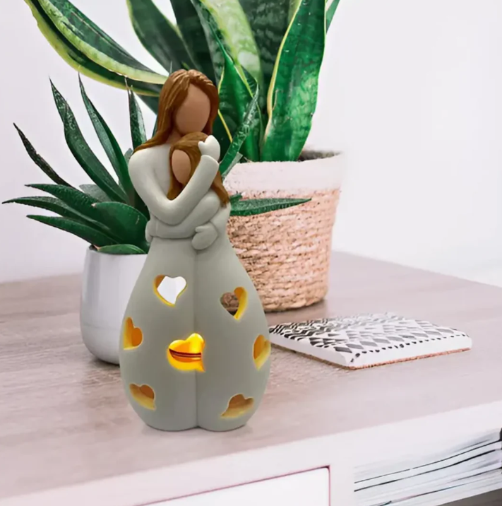 Lisslune | Symbolic Mother-and-Child Candle Holder