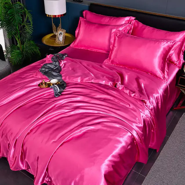 Lisslune | Premium Solid Satin Bedding