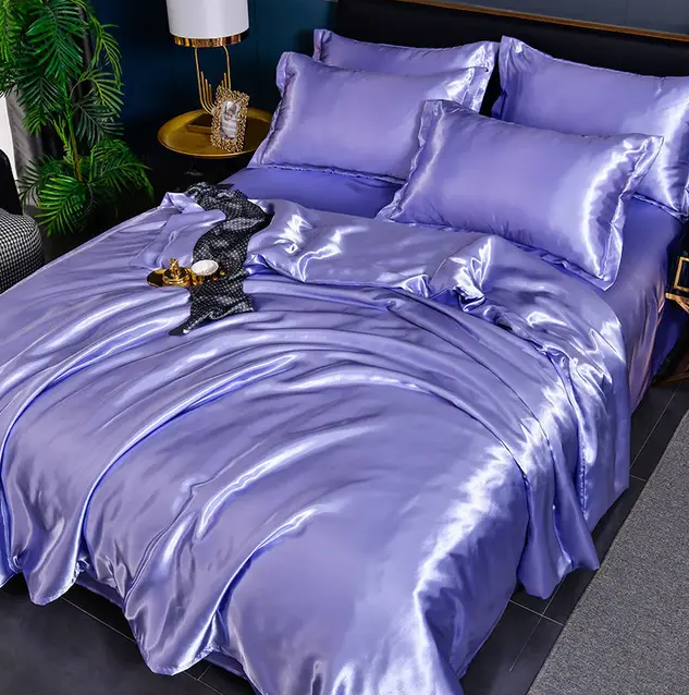 Lisslune | Premium Solid Satin Bedding