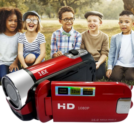 Lisslune | Camera For Recording 1080P Full HD 16 Million Pixel Video Camera For Vlogging Night Shoot