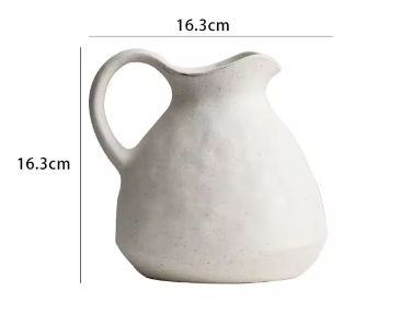 Lisslune | GlossyCharm - Textured ceramic vase
