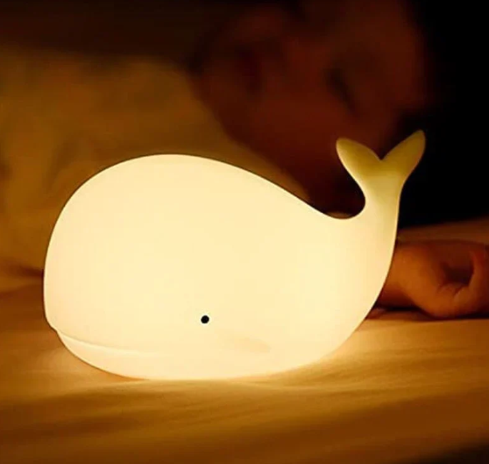 Lisslune | Charming Color Changing Whale Night Light