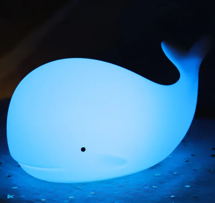 Lisslune | Charming Color Changing Whale Night Light