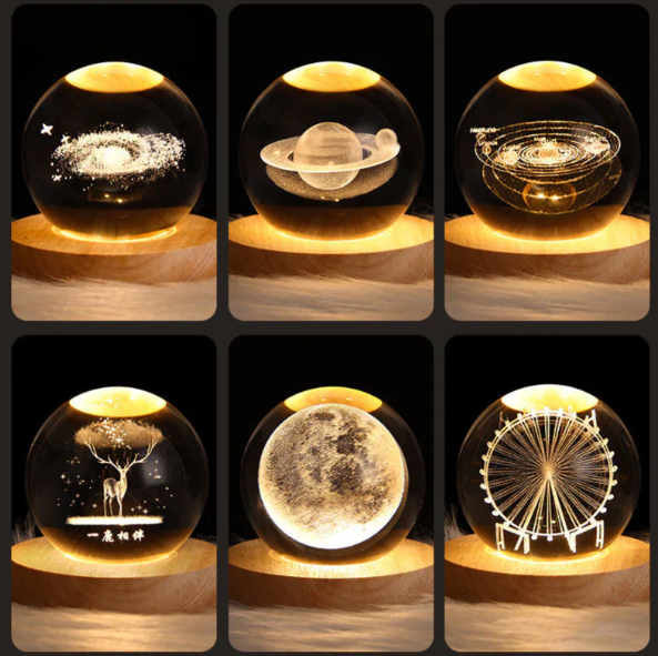 Lisslune | 3D Crystal Mood Light