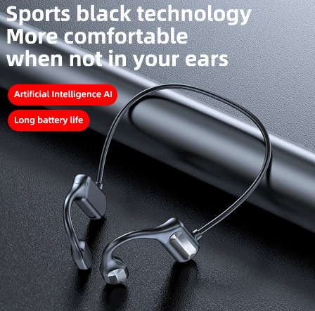 Lisslune | Ear Wireless Headphones Sports Bluetooth-Compatible Hands-Free Bone Conduction Earphones