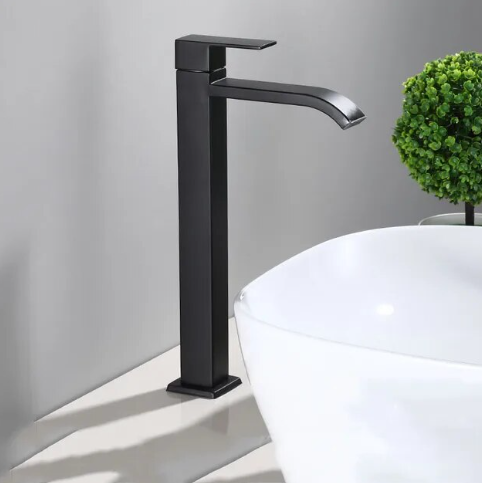 Lisslune | Matte black cold water single faucets for sink installation