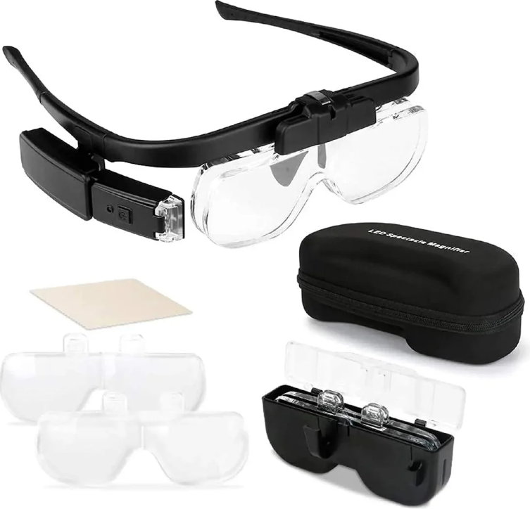 Lisslune | Head-mounted Magnifying Glass