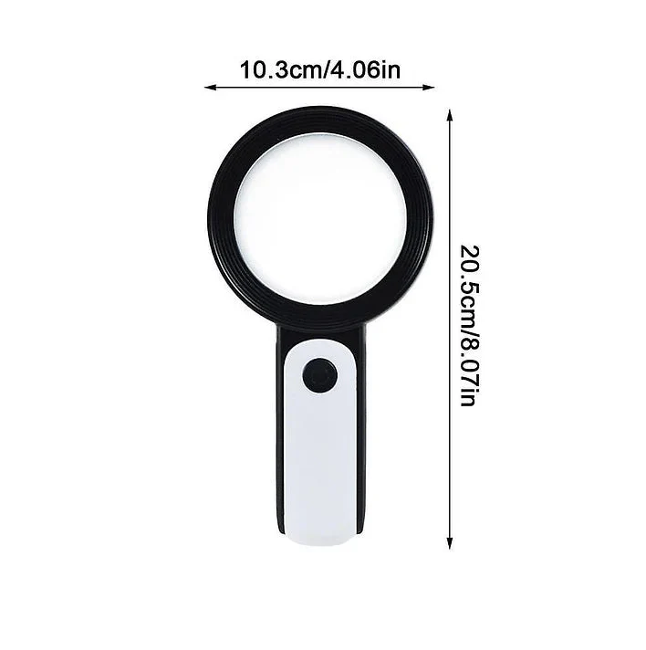 Lisslune | 30x magnifying glass for seniors