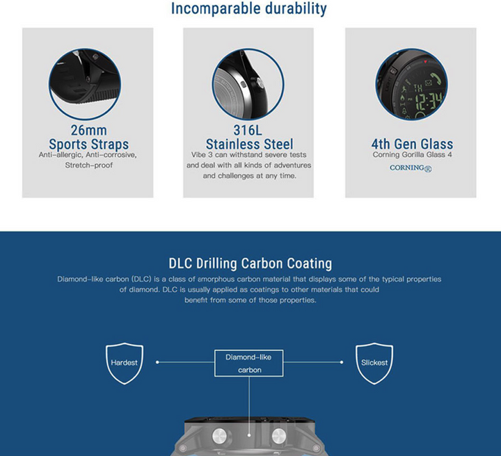 Lisslune | Invincible Military Smart T Watch