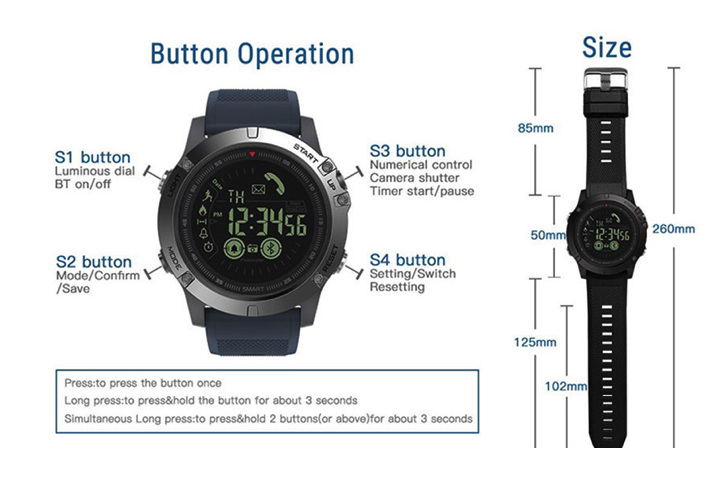 Lisslune | Invincible Military Smart T Watch