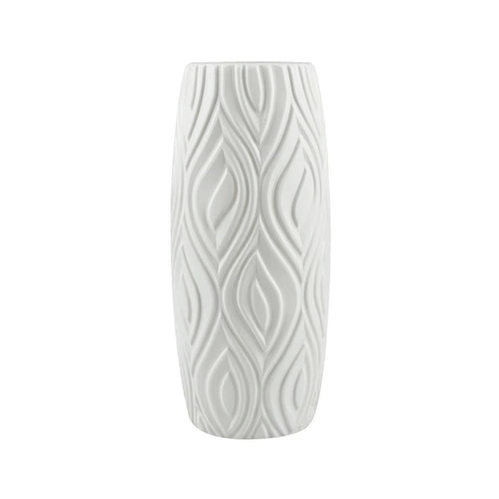 Lisslune | Sculpted Textured Leaf Vase