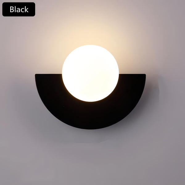 Lisslune | Everest - Nordic Semi-Round Wall Lamp