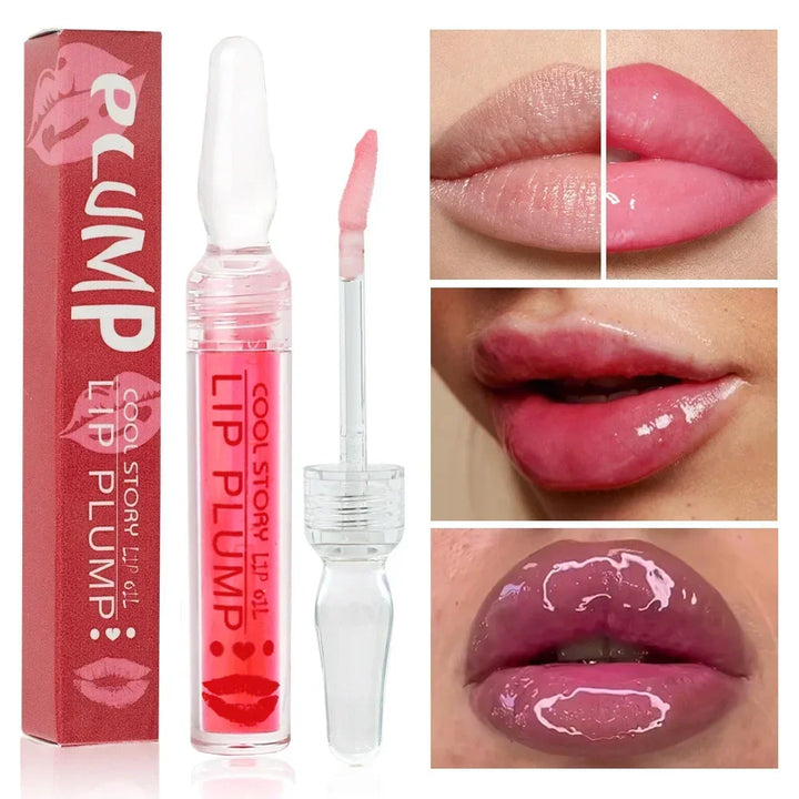 Rynx | Lip Plump Serum Increase the elasticity of the lips Instantly volumizing essential oils Reduce fine lines Moisturize Care Sexy lip care