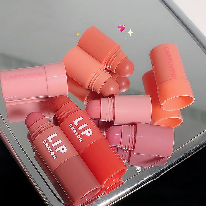 Rynx | Multicolored 4 In 1 Matte Lipstick Nude Pink Red Lipstick Long Long Waterproof Pencil Lipstick Pencil Lip Makeup Cosmetics