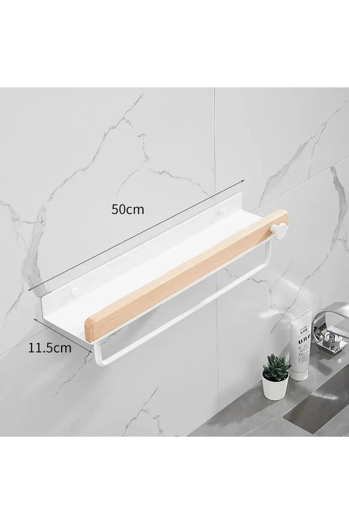 Lisslune | Wood Accent Wall Shelf