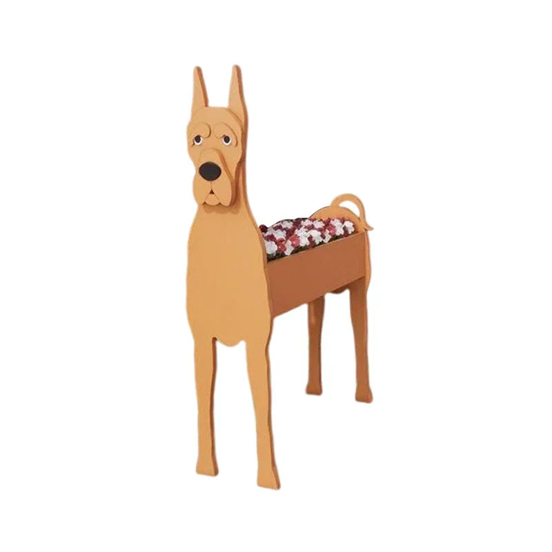 Lisslune | Flower pot - Pawsome - Dog plant container - Various breeds