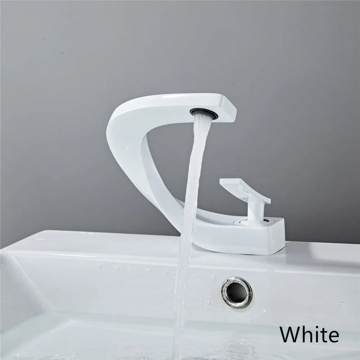 Lisslune | Nordic Arch Artistic Deck Mounted Faucet