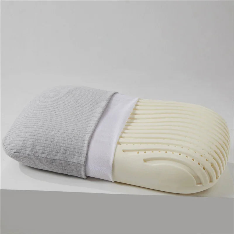 Lisslune | Therapeutic Cotton Cover Natural Latex Pillow