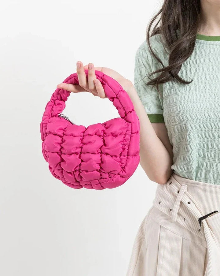 Lisslune | Lively quilted round mini bag