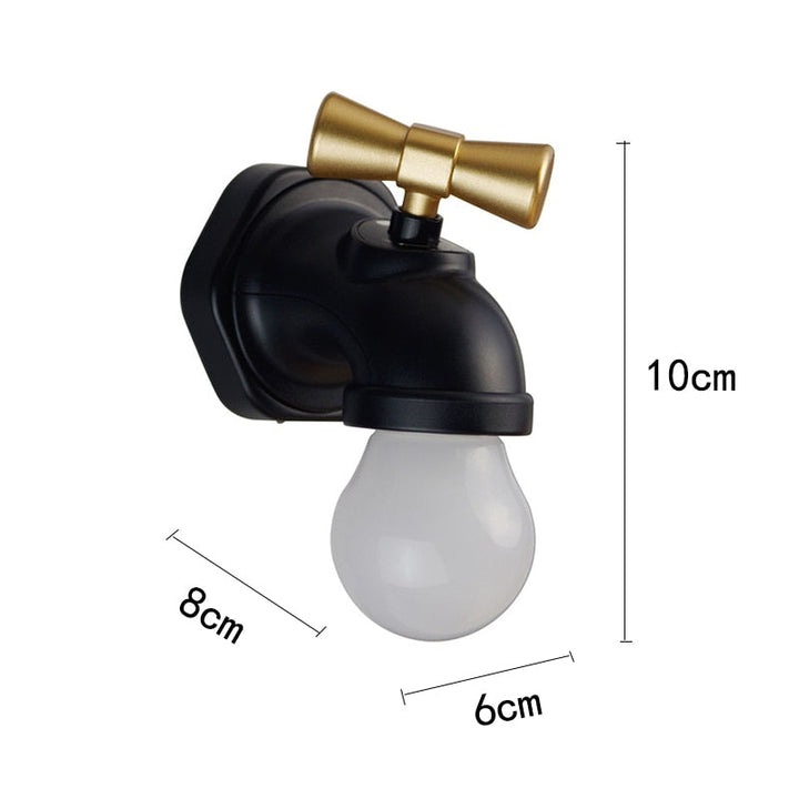 Lisslune | Creative Faucet Wall Lamp