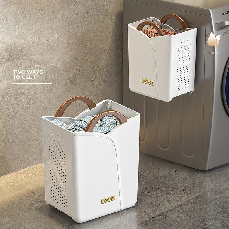 Lisslune | Elegant space-saving laundry basket for practical organization