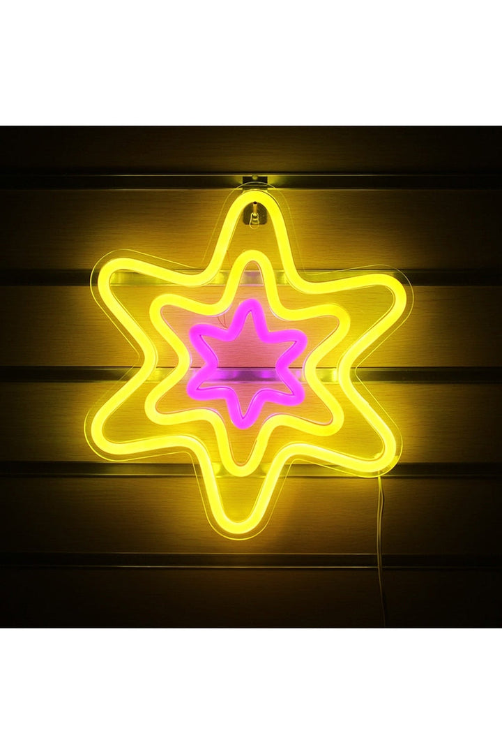 Lisslune | hexagonal neon sign