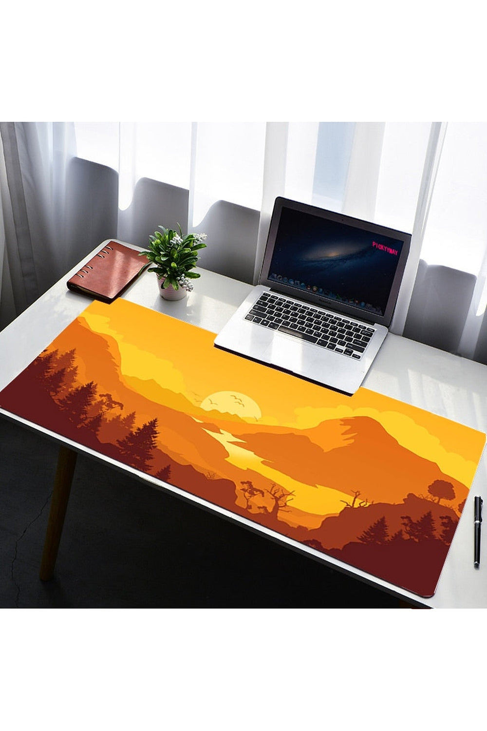Lisslune | Forest Laptop Desk Pad