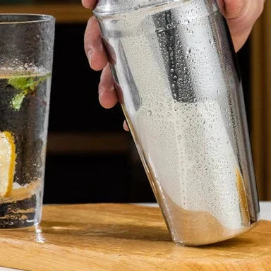 Lisslune | MixArt Metallic Bar Set | Elegant Cocktail and Bartender Set | Perfect Drinks Made Easy
