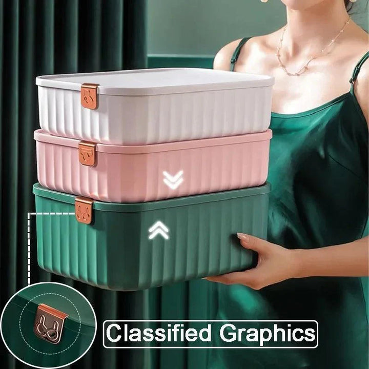 Lisslune | Versatile wardrobe organizer with multiple compartment design