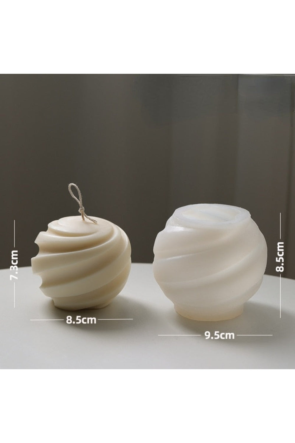 Lisslune | geometric candle shape