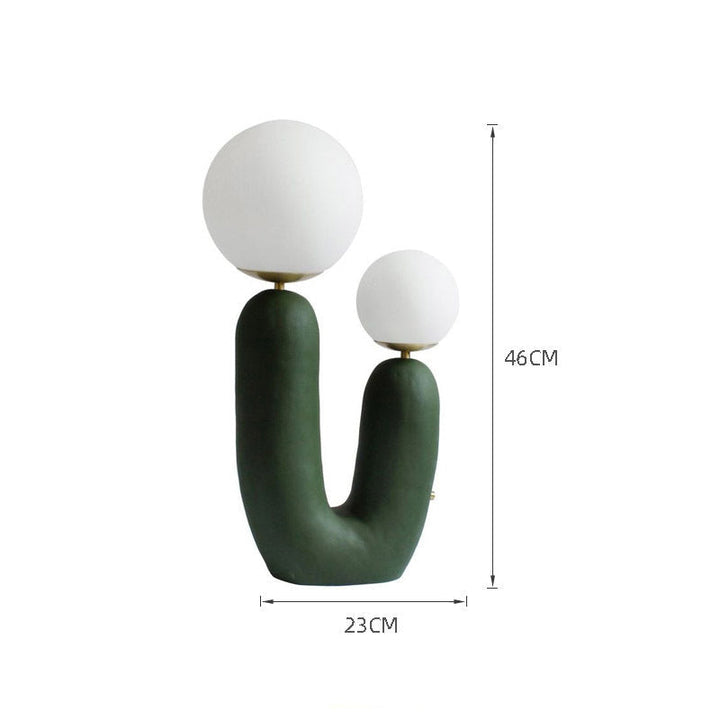 Lisslune | TwoLight - Double Globe modern table lamp