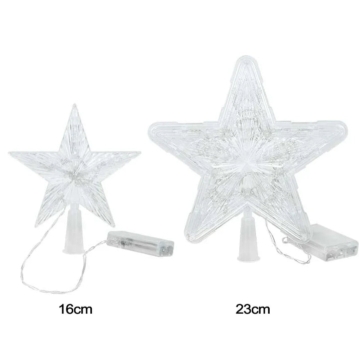 Rynx | LED Glowing Christmas Tree Star Christmas Tree Decoration Lamp 2025 New Year's Decorations For Home Navidad Natal Noel