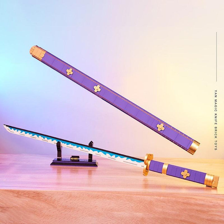 Lisslune | Ninja Warrior Samurai Sword Crafting Kit - Make Your Own Authentic Weapon for All Ages