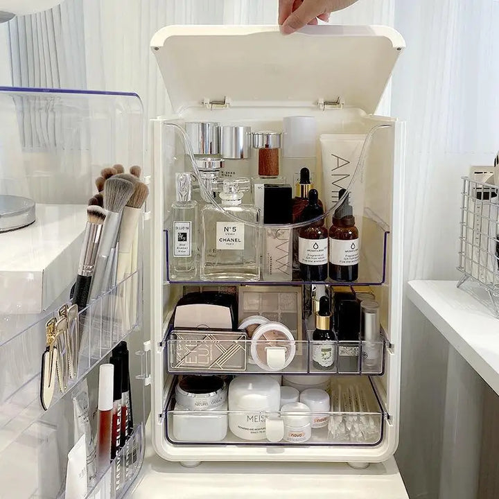 Lisslune | Beauty Makeup Organizer Magnetic Storage Box