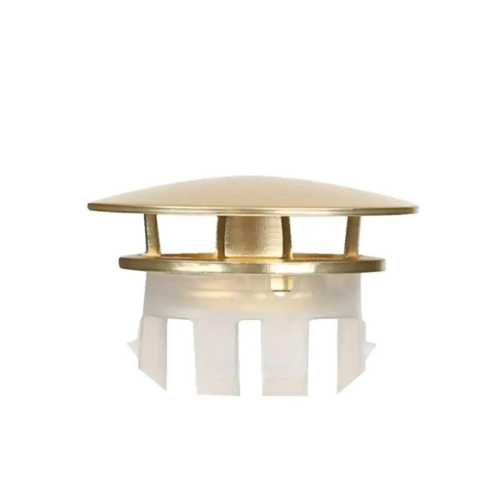 Lisslune | Chic Copper Sink Overflow Cover Plate - Durable Anti-Corrosion Solution