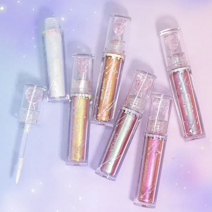 Rynx | Pearl Chameleon Liquid Eyeshadow Diamond Shimmer Fine Sparkling Glitter Eyeshadow Lying Silk Caterpillar Highlighter Quick-Drying
