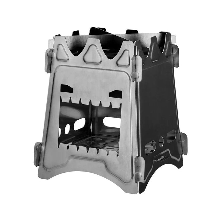 Lisslune | Compact Outdoor Stainless Steel Camping Stove - Perfect for Hiking and Cooking in the Wild