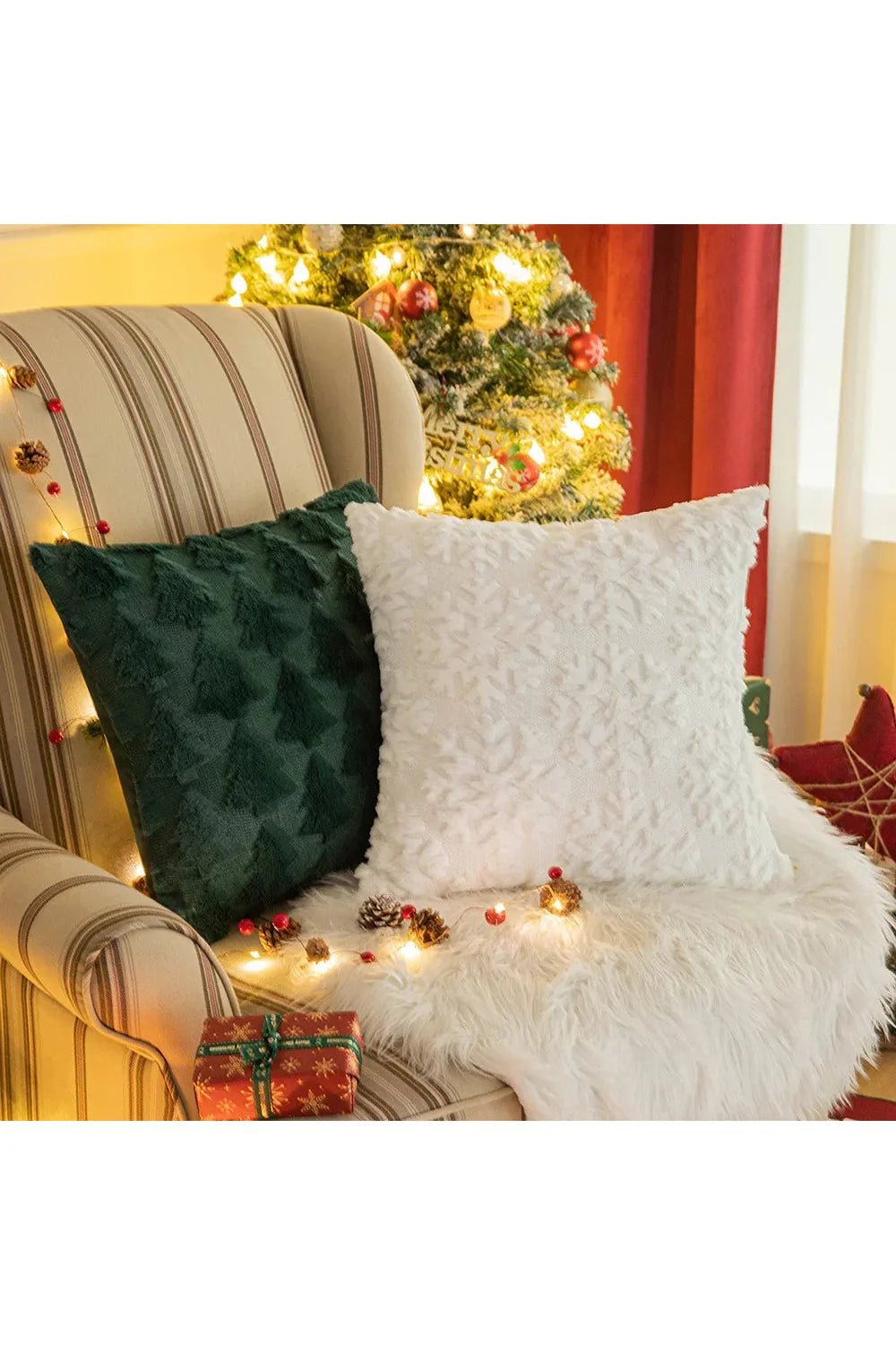 Lisslune | Plush decorative cushion cover
